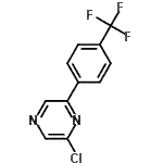 CAS#: 637352-84-2, 2-chloro-6-[4-(trifluoromethyl)phenyl]pyrazine