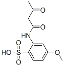 CAS 登录号：6375-00-4， 4-甲氧基-2-(3-氧代丁酰氨基)苯磺酸