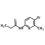 CAS#: 638140-68-8, N-(5-Bromo-6-methyl-2-pyridinyl)propanamide