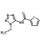 CAS#: 638146-53-9, N-(1-Ethyl-1H-tetrazol-5-yl)-2-thiophenecarboxamide