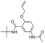 CAS 登录号：6382-52-1， 5-(乙酰氨基)-2-(烯丙氧基)-N-叔-丁基苯甲酰胺
