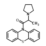 CAS#: 63834-18-4, 1-(10H-Phenothiazin-10-Yl)-2-(1-Pyrrolidinyl)-1-Propanone