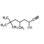 CAS#: 63834-28-6, 2-Hydroxy-4,6,6-Trimethylheptanenitrile