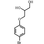 CAS#: 63834-59-3, 3-(4-Bromophenoxy)-1,2-Propanediol
