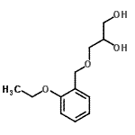 CAS#: 63834-81-1, 3-[(2-Ethoxybenzyl)Oxy]-1,2-Propanediol