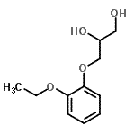 CAS#: 63834-83-3, 3-(2-Ethoxyphenoxy)-1,2-Propanediol