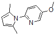 CAS 登录号：638352-78-0， 2-(2,5-二甲基-1H-吡咯-1-基)-5-甲氧基-吡啶