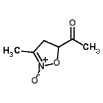 CAS#: 638562-81-9, 1-(3-Methyl-2-oxido-4,5-dihydro-1,2-oxazol-5-yl)ethanone