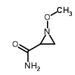 CAS#: 63859-00-7, 1-Methoxy-2-aziridinecarboxamide