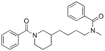 CAS#: 63867-61-8, 1-Benzoyl-3-[4-(N-Methylbenzoylamino)Butyl]Piperidine