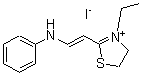 CAS#: 63870-40-6, 3-Ethyl-4,5-Dihydro-2-[2-(Phenylamino)Ethenyl]-Thiazolium Iodide (1:1)
