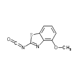 CAS#: 63876-69-7, 2-Isocyanato-4-methoxy-1,3-benzothiazole