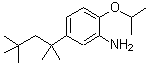 CAS#: 6388-33-6, 2-Isopropoxy-5-(1,1,3,3-Tetramethylbutyl)Aniline