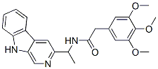 CAS#: 63885-44-9, N-(1-Methyl-9H-Pyrido[3,4-b]Indol-3-Ylmethyl)-3,4,5-Trimethoxyphenylacetamide