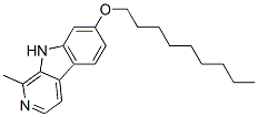 CAS#: 63885-67-6, 1-Methyl-7-Nonyloxy-9H-Pyrido[3,4-b]Indole