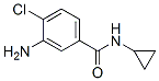 CAS 登录号：63887-21-8， 3-氨基-4-氯-N-环丙基苯甲酰胺