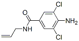 CAS 登录号：63887-31-0， 4-氨基-3,5-二氯-N-(2-丙烯基)苯甲酰胺