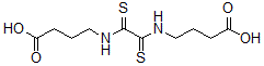 CAS 登录号:63904-88-1, N,N'-二(3-羧基丙基)乙烷二硫代酰胺
