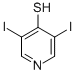 CAS 登录号：63905-96-4， 3,5-二碘-4-吡啶硫醇
