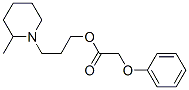CAS 登录号：63906-45-6， 苯氧基乙酸 3-(2-甲基哌啶基)丙基酯