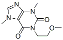 CAS 登录号：63906-61-6， 3,7-二甲基-1-(2-甲氧基乙基)-1H-嘌呤-2,6(3H,7H)-二酮