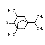 CAS#: 639061-02-2, 5-Isopropyl-1,3-dimethylbicyclo[3.2.1]oct-3-en-2-one