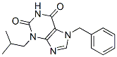 CAS 登录号：63908-36-1， 7-苄基-3-(2-甲基丙基)黄嘌呤