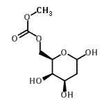 CAS#: 639086-01-4, 2-Deoxy-6-O-(methoxycarbonyl)-D-lyxo-hexopyranose