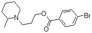 CAS#: 63916-64-3, 3-(2-Methylpiperidino)Propyl 4-Bromobenzoate