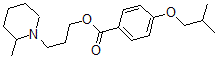 CAS#: 63916-90-5, 3-(2-Methylpiperidino)Propyl 4-Isobutoxybenzoate
