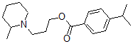 CAS 登录号:63916-93-8, 3-(2-甲基哌啶基)丙基 4-异丙基苯甲酸酯