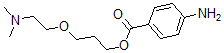CAS 登录号：63917-77-1， 3-[beta-(二甲基氨基)乙氧基]丙基 4-氨基苯甲酸酯