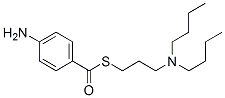 CAS#: 63917-80-6, 4-Aminothiobenzoic Acid S-[3-(Dibutylamino)Propyl] Ester