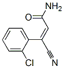 CAS 登录号：63938-23-8， 3-(2-氯苯基)-3-氰基丙烯酰胺