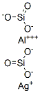 CAS 登录号：63939-08-2， 硅酸铝银盐