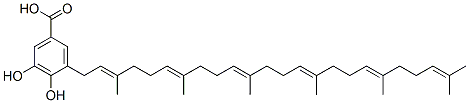 CAS#: 63975-40-6, 3-(3,7,11,15,19,23-Hexamethyltetracosa-2,6,10,14,18,22-Hexaenyl)-4,5-Dihydroxy-Benzoic Acid