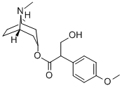 CAS#: 63978-25-6, alpha-(Hydroxymethyl)-4-Methoxybenzeneacetic Acid 8-Methyl-8-Azabicyclo[3.2.1]Octan-3-Yl Ester