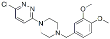 CAS 登录号:63978-33-6, 1-(6-氯-3-哒嗪基)-4-(3,4-二甲氧基苄基)哌嗪