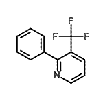 CAS#: 639782-24-4, 2-Phenyl-3-(trifluoromethyl)pyridine