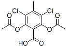 CAS#: 63980-09-6, 2,6-Bis(Acetyloxy)-3,5-Dichloro-p-Toluic Acid