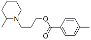 CAS 登录号:63980-11-0, 3-(2-甲基哌啶基)丙基对甲苯甲酸酯