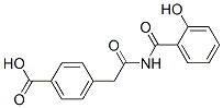 CAS#: 63992-43-8, 4-[2-[(2-Hydroxybenzoyl)Amino]-2-Oxoethyl]Benzoic Acid