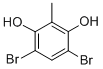CAS#: 63992-60-9, 4,6-Dibromo-2-Methylresorcinol