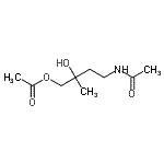 CAS#: 64018-48-0, 4-Acetamido-2-hydroxy-2-methylbutyl acetate