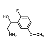 CAS#: 640292-84-8, (1R)-2-Amino-1-(2-fluoro-5-methoxyphenyl)ethanol