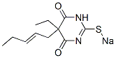 CAS#: 64038-22-8, 5-Ethyl-5-(2-Pentenyl)-2-Sodiothio-4,6(1H,5H)-Pyrimidinedione