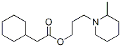 CAS 登录号：64046-51-1， 环己基乙酸 3-(2-甲基哌啶基)丙基酯