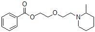 CAS#: 64050-31-3, 2-[2-(2-Methylpiperidino)Ethoxy]Ethyl Benzoate