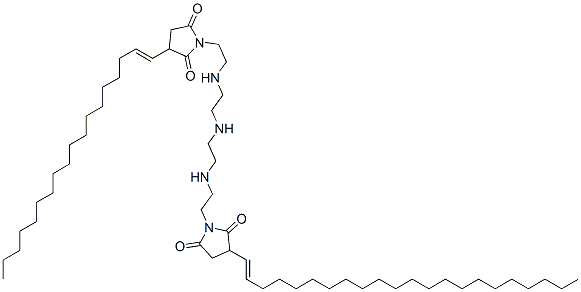 CAS#: 64051-46-3, 1-[2-[[2-[[2-[[2-[3-(Docosenyl)-2,5-Dioxo-1-Pyrrolidinyl]Ethyl]Amino]Ethyl]Amino]Ethyl]Amino]Ethyl]-3-(Octadecenyl)Pyrrolidine-2,5-Dione