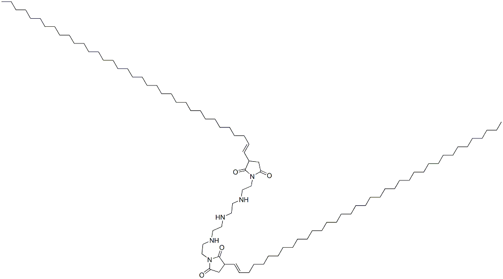 CAS#: 64051-52-1, 1-[2-[[2-[[2-[[2-[3-(Hexatriacontenyl)-2,5-Dioxo-1-Pyrrolidinyl]Ethyl]Amino]Ethyl]Amino]Ethyl]Amino]Ethyl]-3-(Octatriacontenyl)Pyrrolidine-2,5-Dione